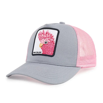 Niche Color Block Marine Animals Baseball Cap