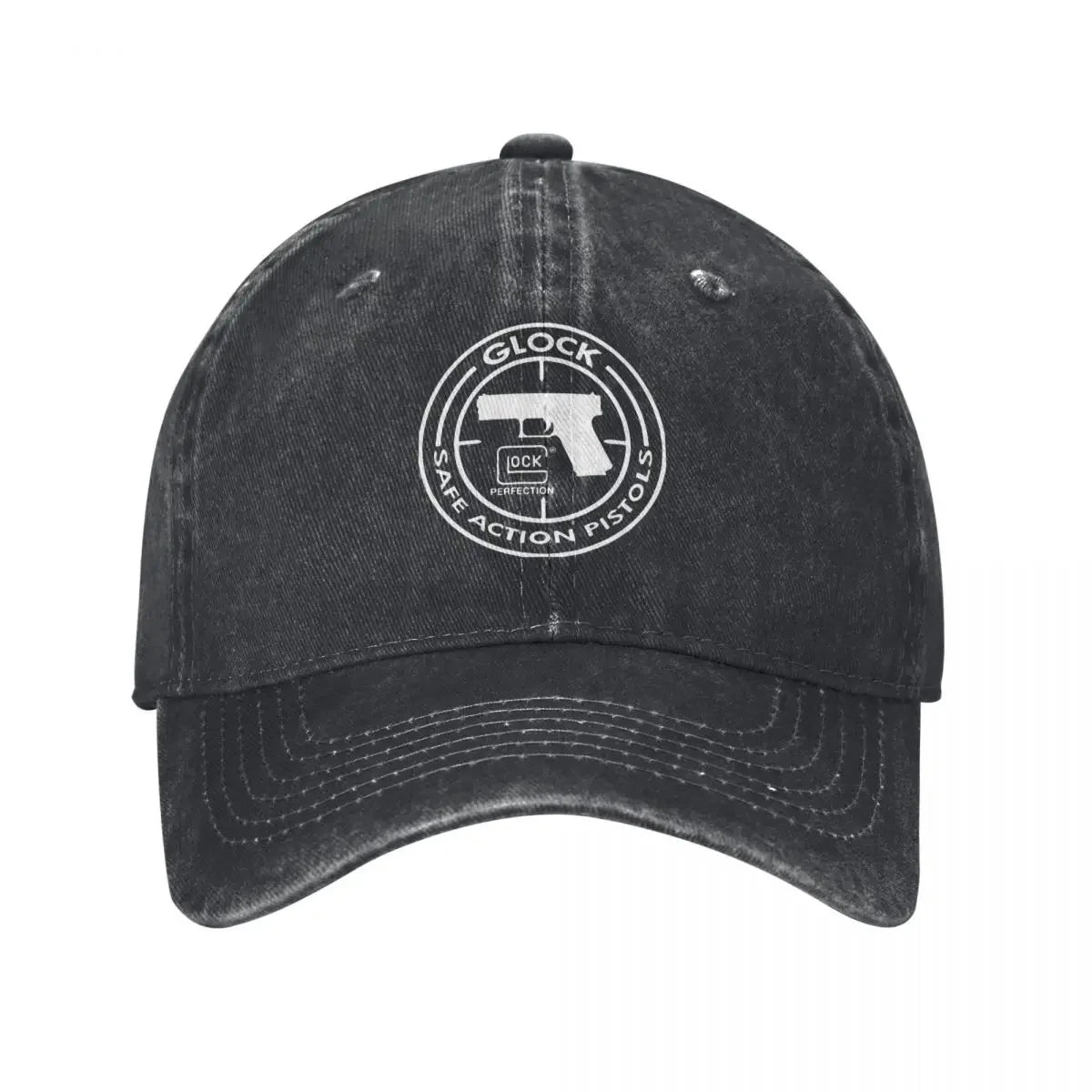 Tactical Gun Denim Baseball Cap