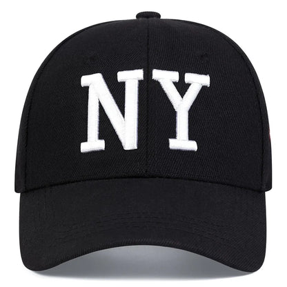 NY Letter Embroidery Baseball Cap