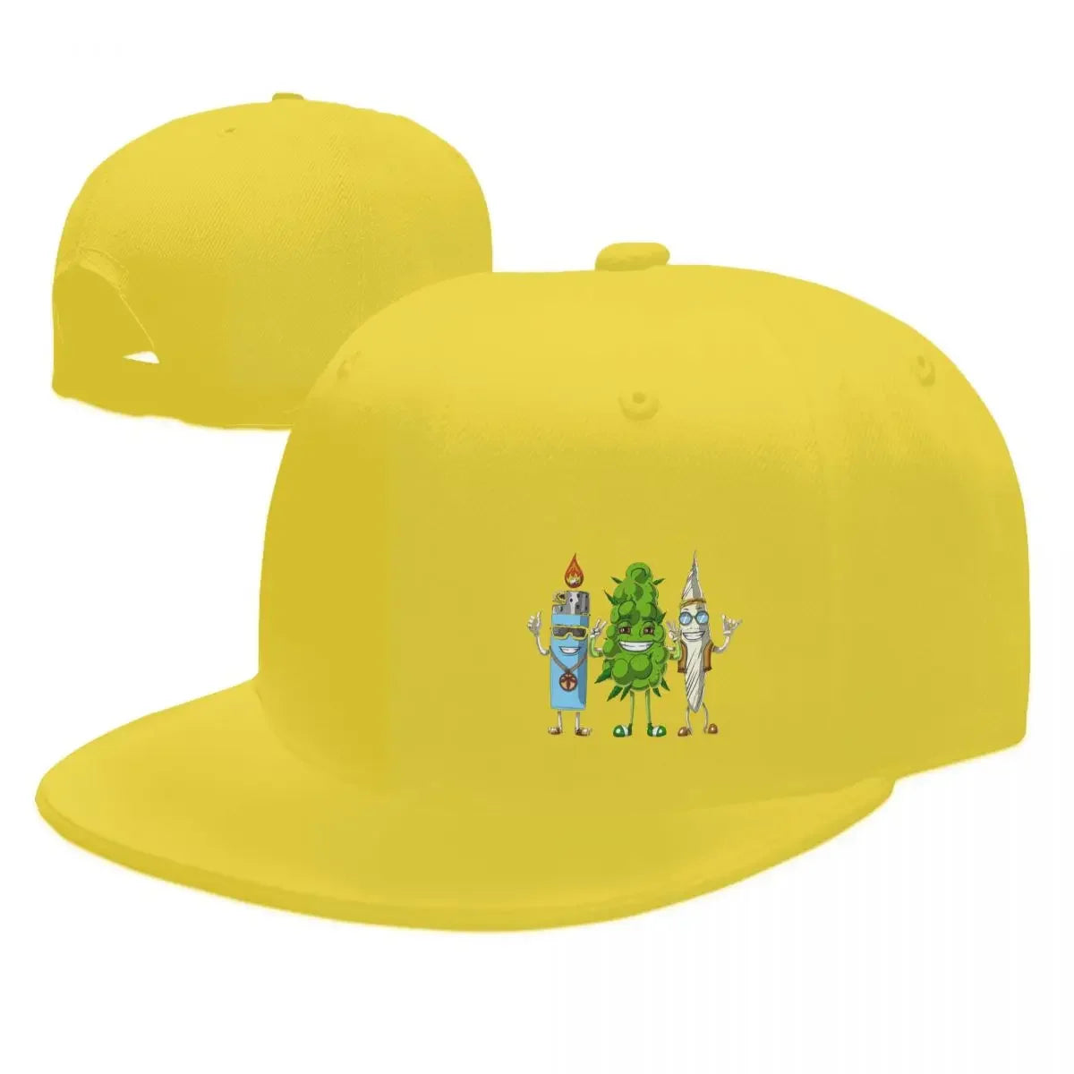Streetwear Bud Joint Lighter Snapback Cap