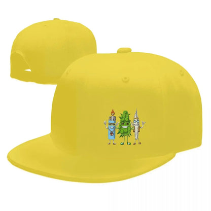 Streetwear Bud Joint Lighter Snapback Cap