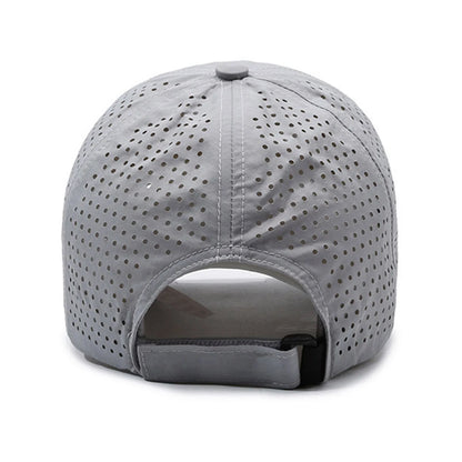 Fashion Solid Baseball Caps for Men breathable Mesh