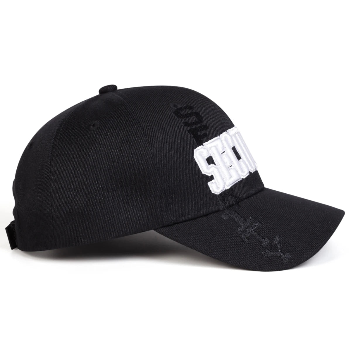 Unisex SECURITY Letter Embroidery Baseball Caps