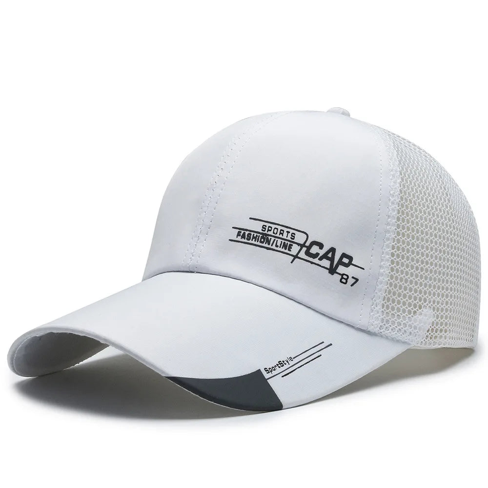 Korean Quick Dry Breathable Mesh Baseball Cap