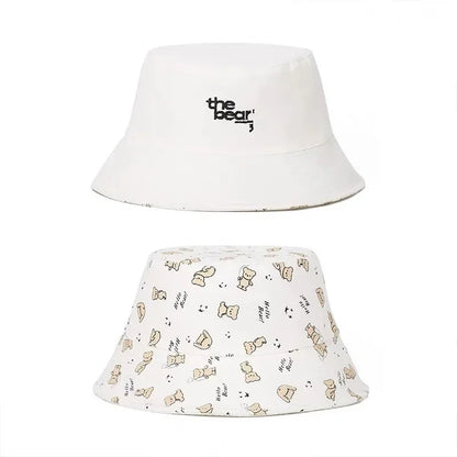Cotton Cartoon Print Outdoor Travel Sun Bucket Hat