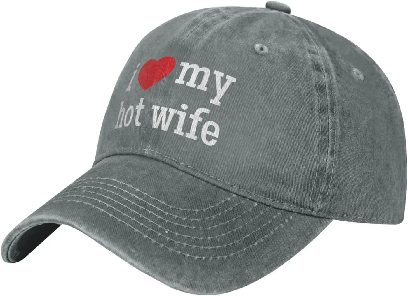 I Love My Hot Wife Graphic Baseball Cap