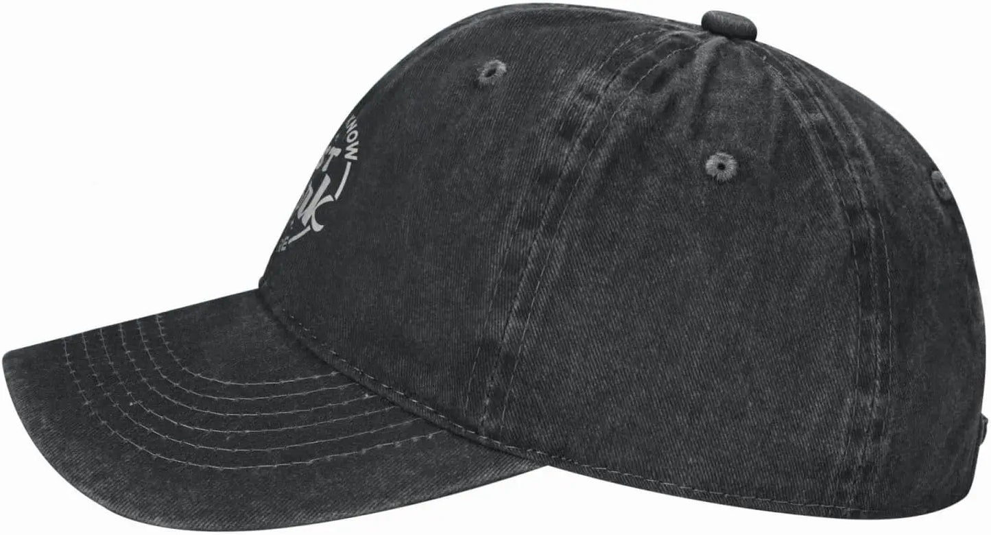 I Just Work Here Graphic Dad Hat Baseball Cap