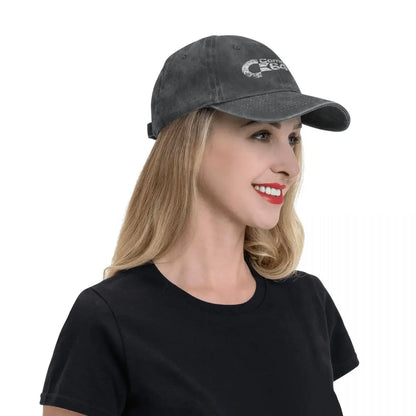 Hip Hop Retro Commodore 64 Denim Baseball Cap