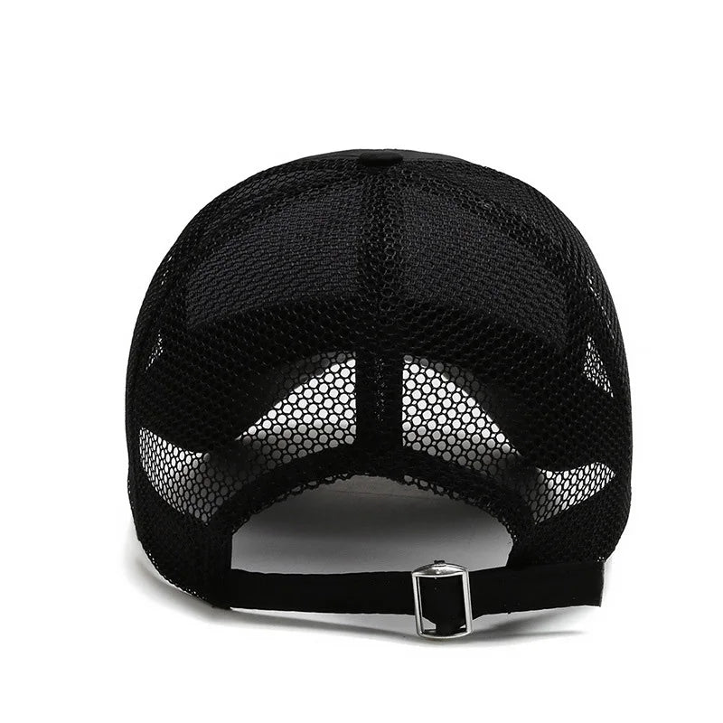 Unisex Mesh Ponytail Snapback Baseball Cap
