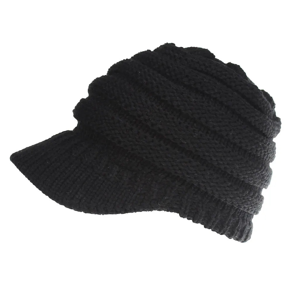 Thermal Ponytail Hollow Brim Baseball Cap