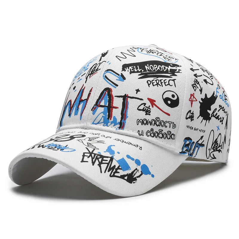 Finger Embroidery Hip Hop Trucker Baseball Cap