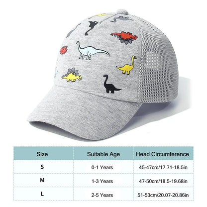 Toddler Adjustable Mesh Baseball Cap