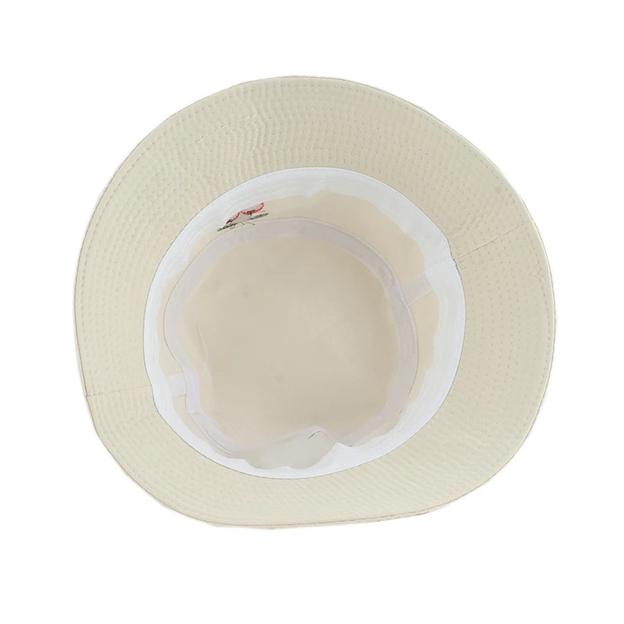 Cherry Embroidered Cartoon Summer Bucket Hat