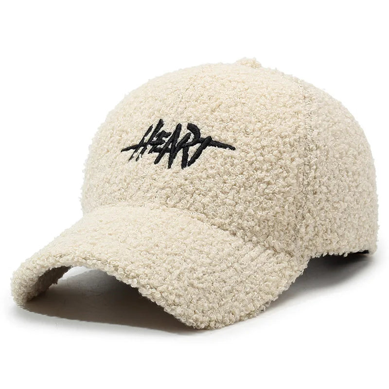 Plush Warm Winter Baseball Hat