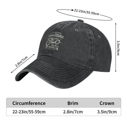 Personalized Cotton Super Motor Sports Baseball Cap