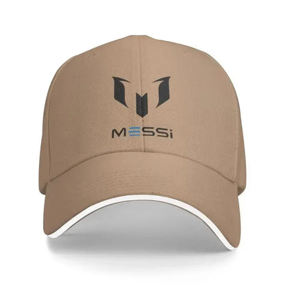 Messi 10 Black Football Baseball Cap