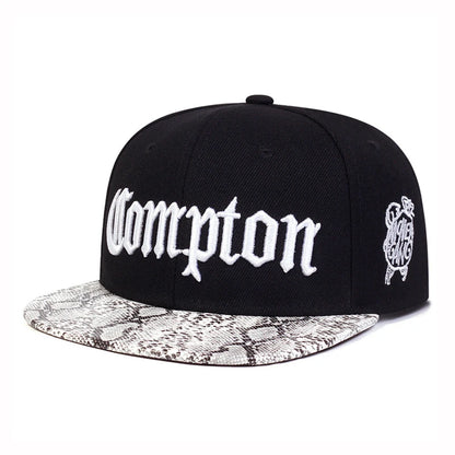 COMPTON Embroidered Hip Hop Baseball Hat