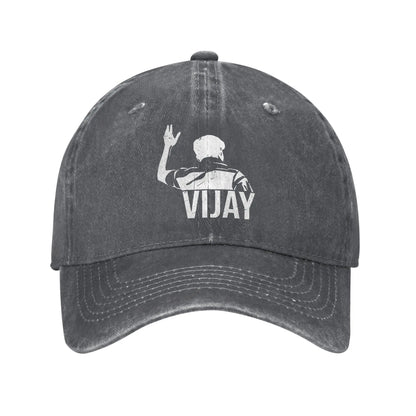 Vijay Thalapathy Movie Print Cotton Baseball Cap