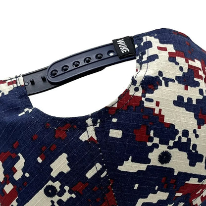 Digital Camo Harajuku Flat Brim Snapback Cap