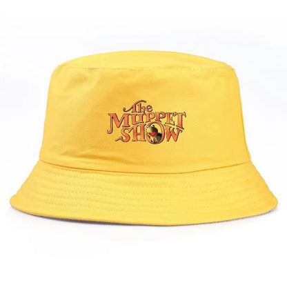 Kermit Frog Printed Cotton Bucket Hat