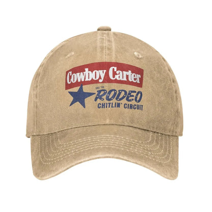 Beyonce Cowboy Carter Rodeo Distressed Baseball Cap