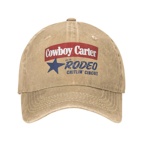 Beyonce Cowboy Carter Rodeo Distressed Baseball Cap