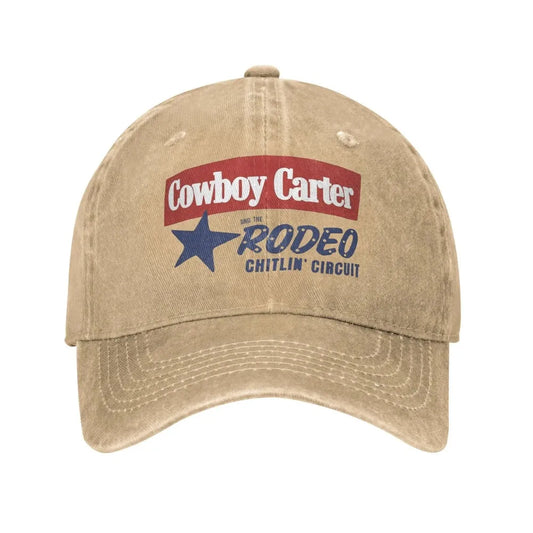 Beyonce Cowboy Carter Rodeo Distressed Baseball Cap