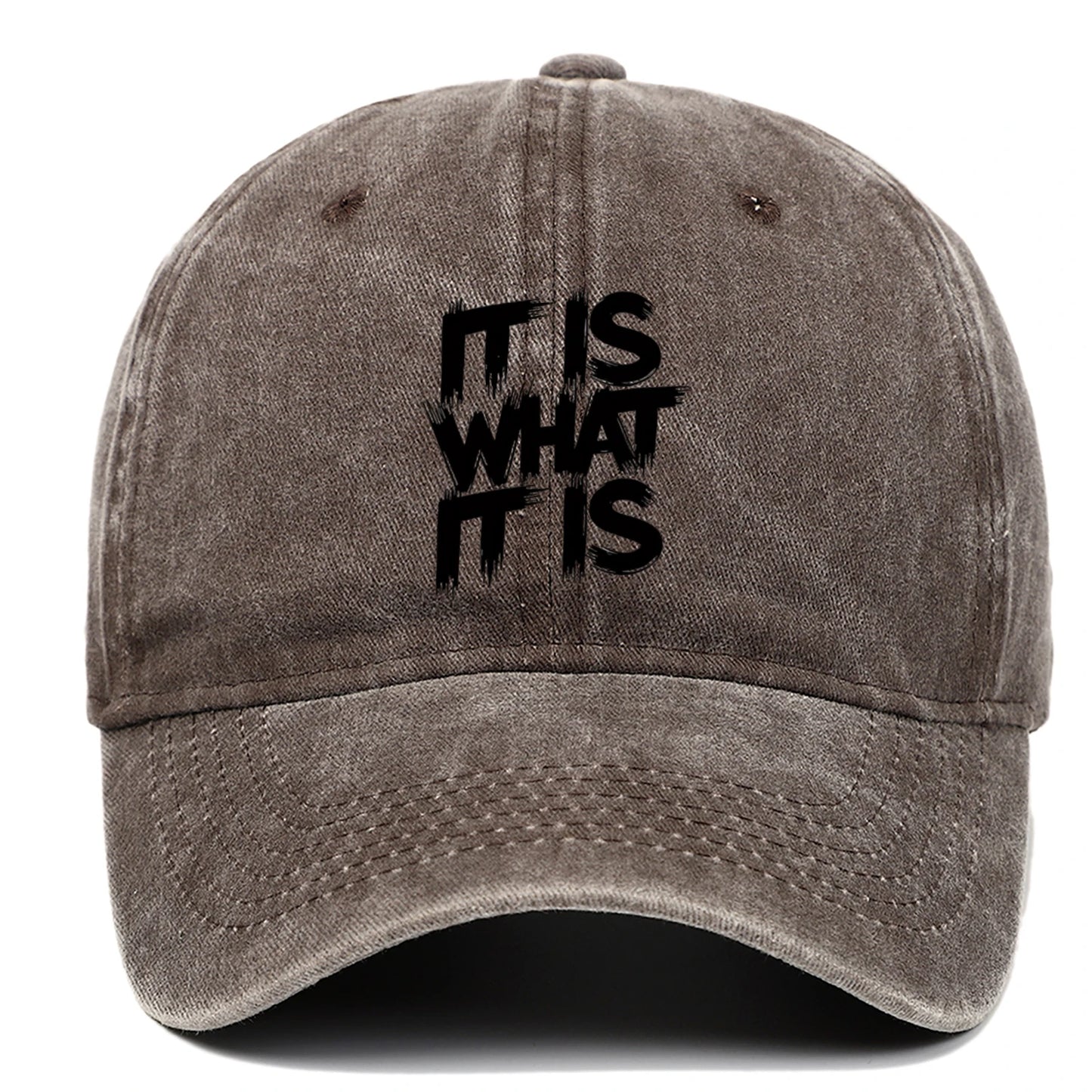Black Letter Print Casual Street Baseball Cap