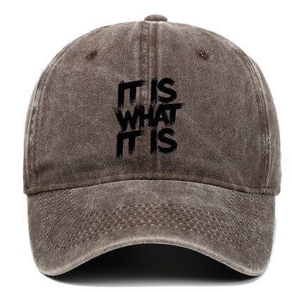 Black Letter Print Casual Street Baseball Cap
