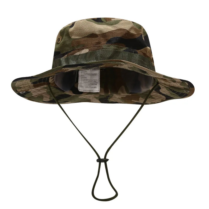 Men Camouflage Tactical Bucket Hat