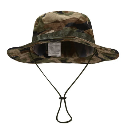 Men Camouflage Tactical Bucket Hat