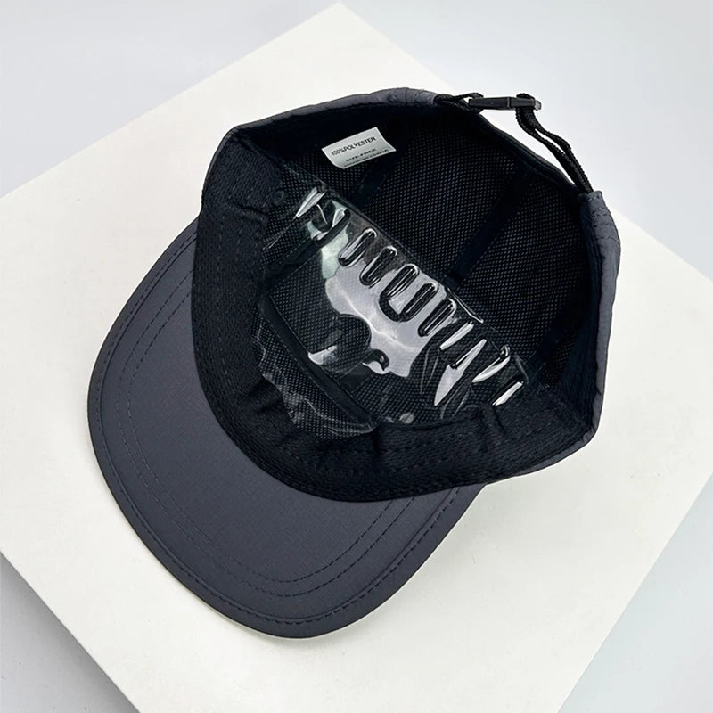 Street Letter Flat Brim Unisex Snapback Cap