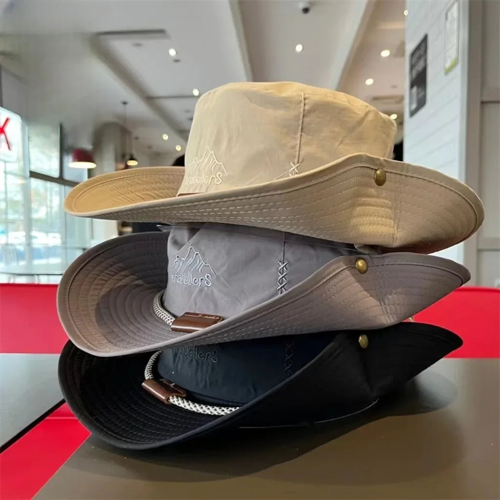 Summer Outdoor Breathable Camping Sun Protection Bucket Hat