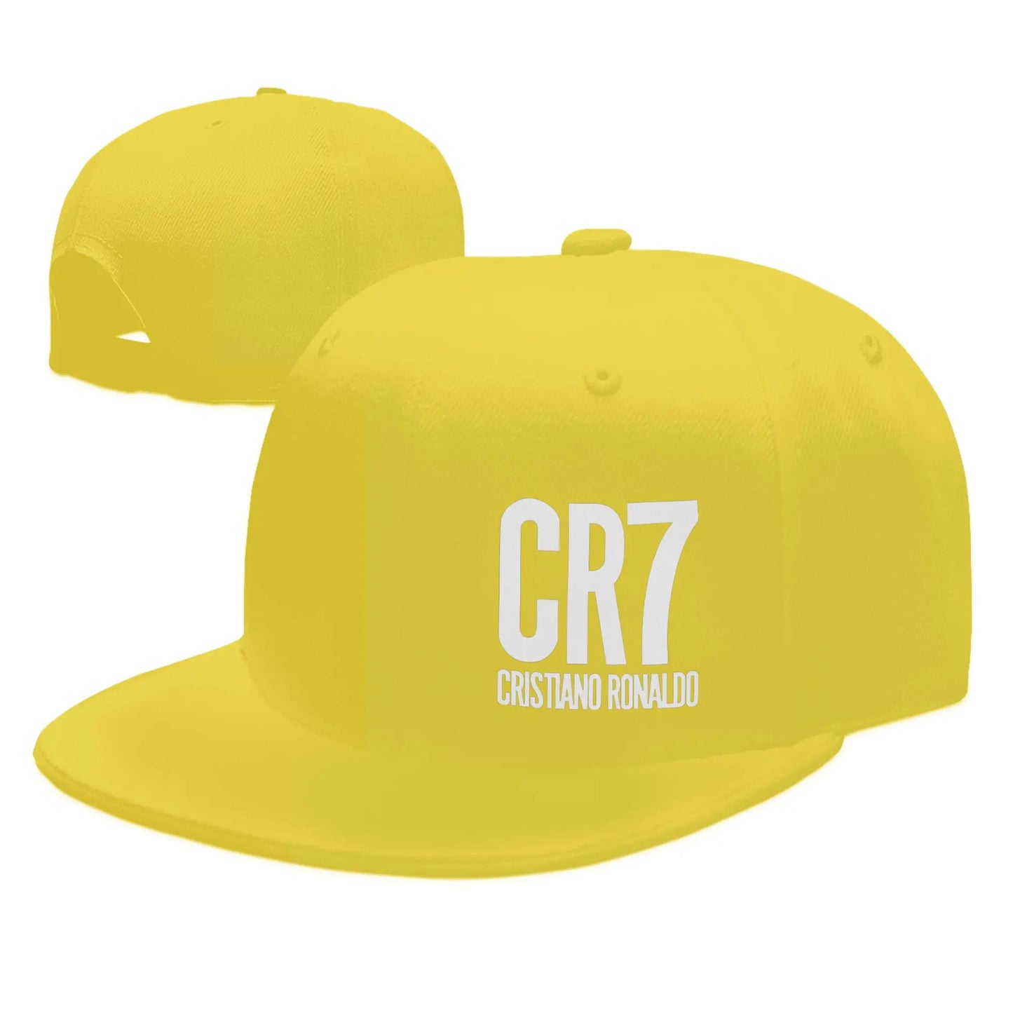 CR7 Cristiano Football Denim Snapback Cap