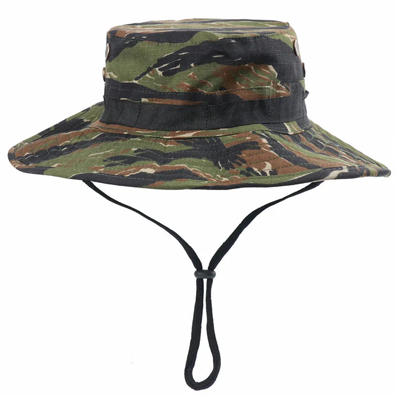 Waterproof Wide Brim Bucket Hat
