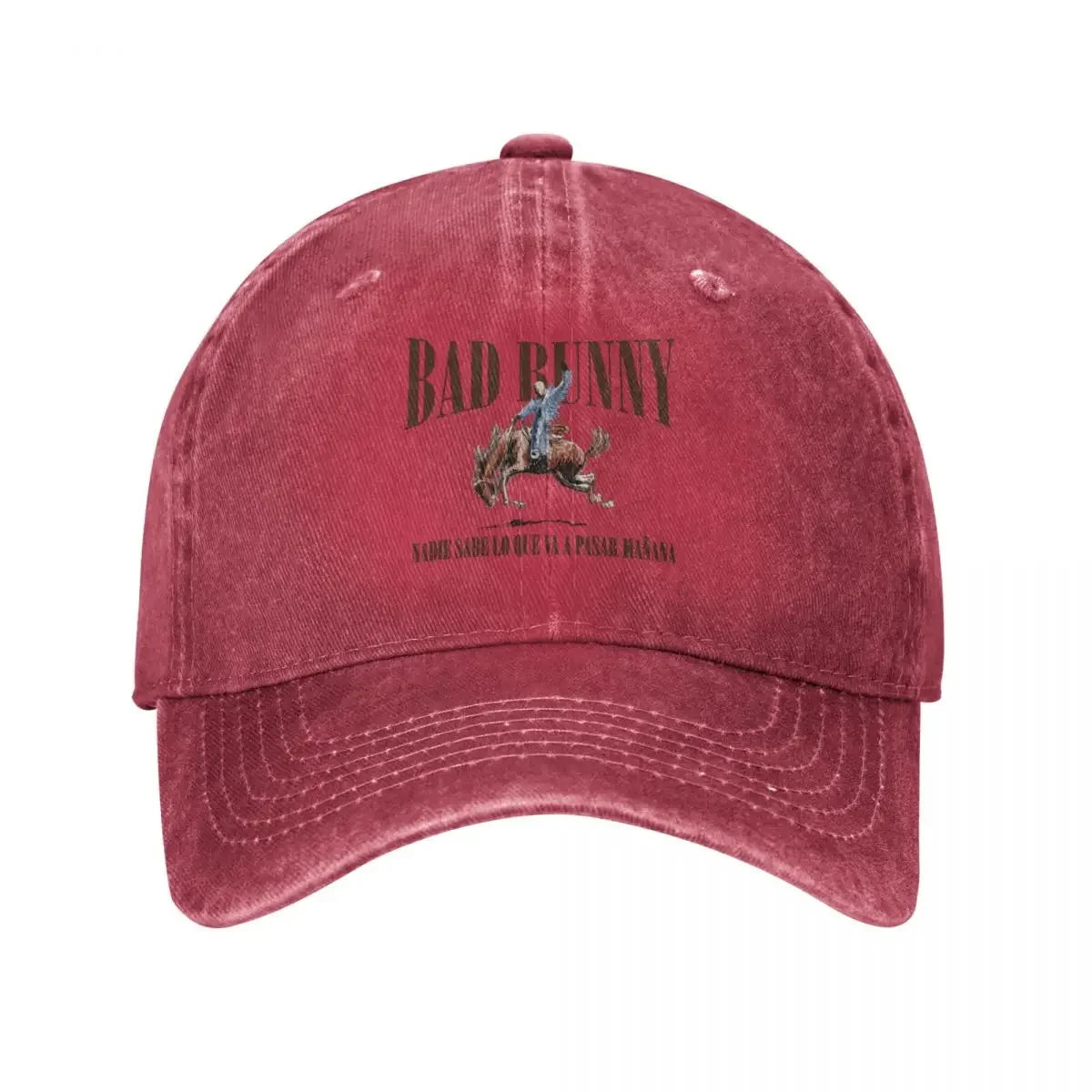 Bad Bunny 2024 Tour Nadie Sabe Retro Baseball Cap