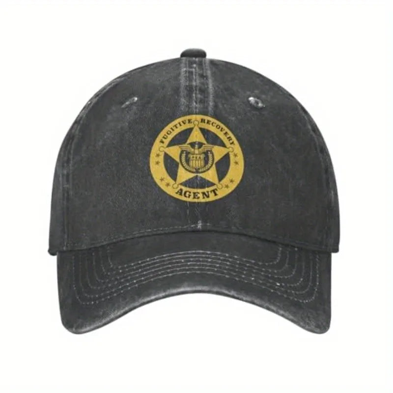 Fugitive Recovery Agent Vintage Washed Baseball Cap