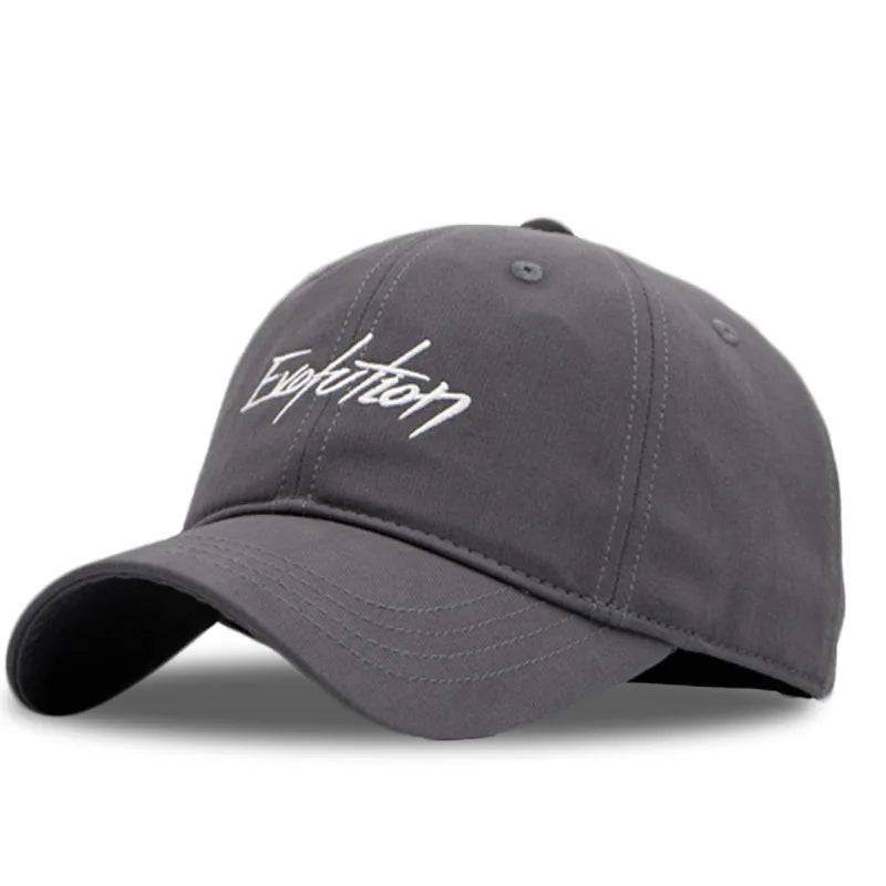 Large Size Curved Peak Baseball Cap