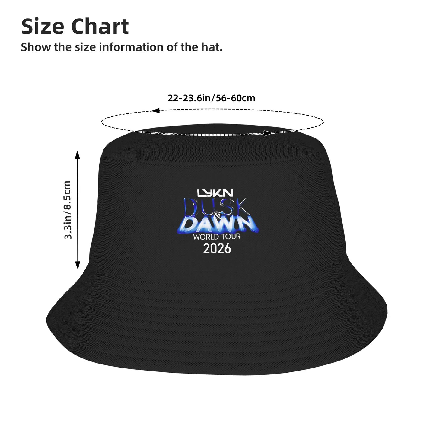 LYKN Who Says Vintage Bucket Hat