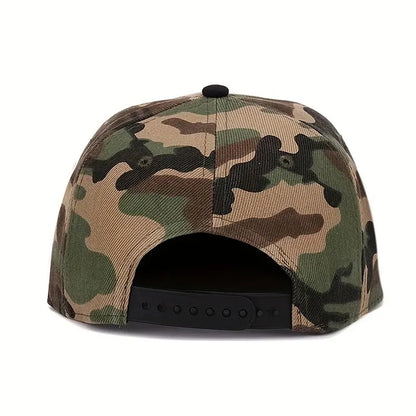 Unisex Light Plate Camouflage Hip-hop Hats
