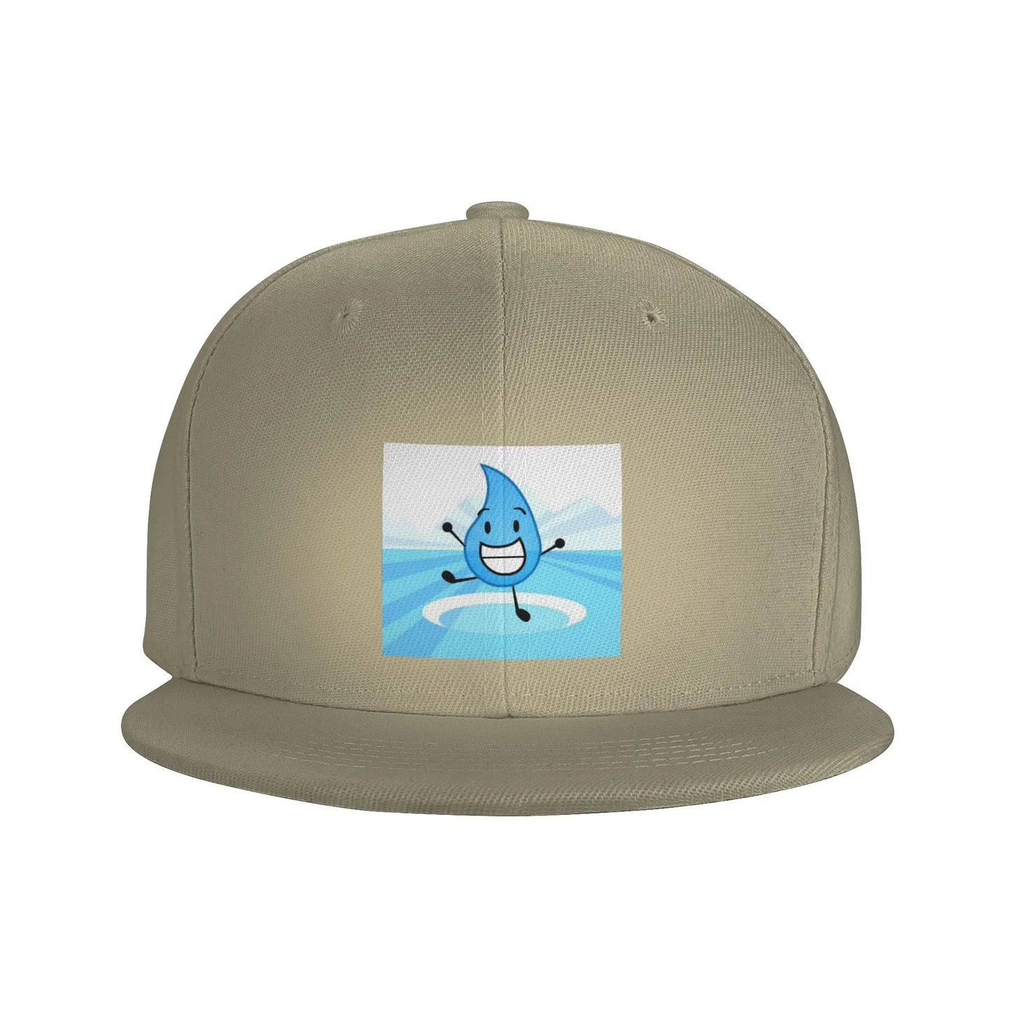 BFDI Teardrop Character Casual Snapback Cap