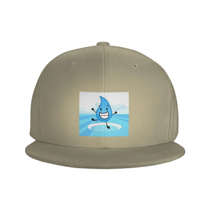 BFDI Teardrop Character Casual Snapback Cap