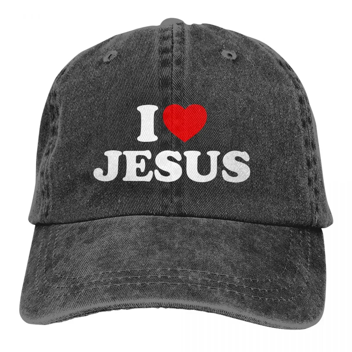 Jesus God Cross Pure Color Baseball Cap