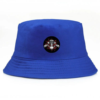 Unisex Skull Crossbones Graphic Bucket Hat