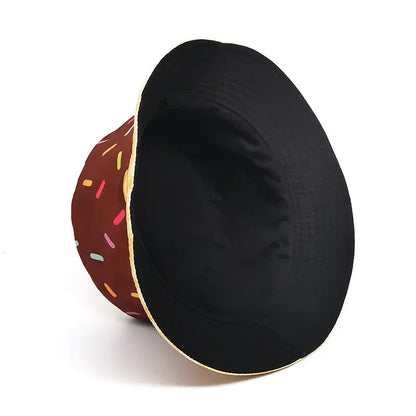 Four Seasons Cartoon Print Polyester Bucket Hat