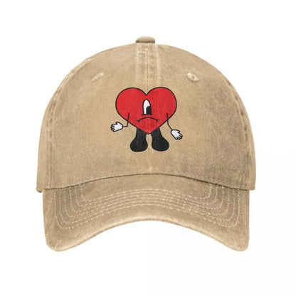 Bad Bunny Denim Music Baseball Cap