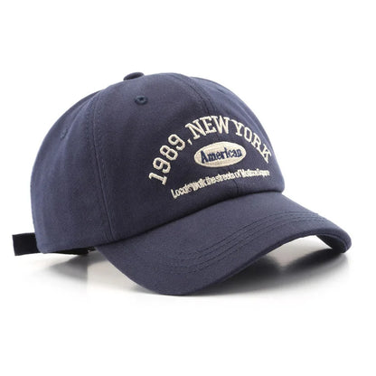 Letters Embroidered Unisex Cotton Baseball Cap