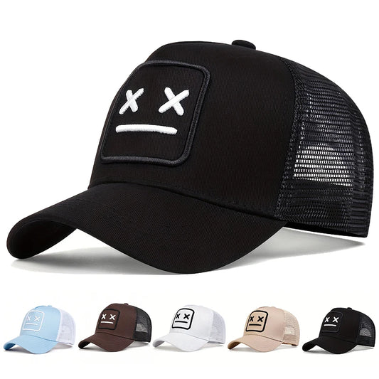 Unisex XX Embroidery Baseball Net Caps
