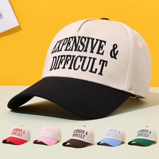 Color Block Hardtop Vintage Trucker Baseball Cap