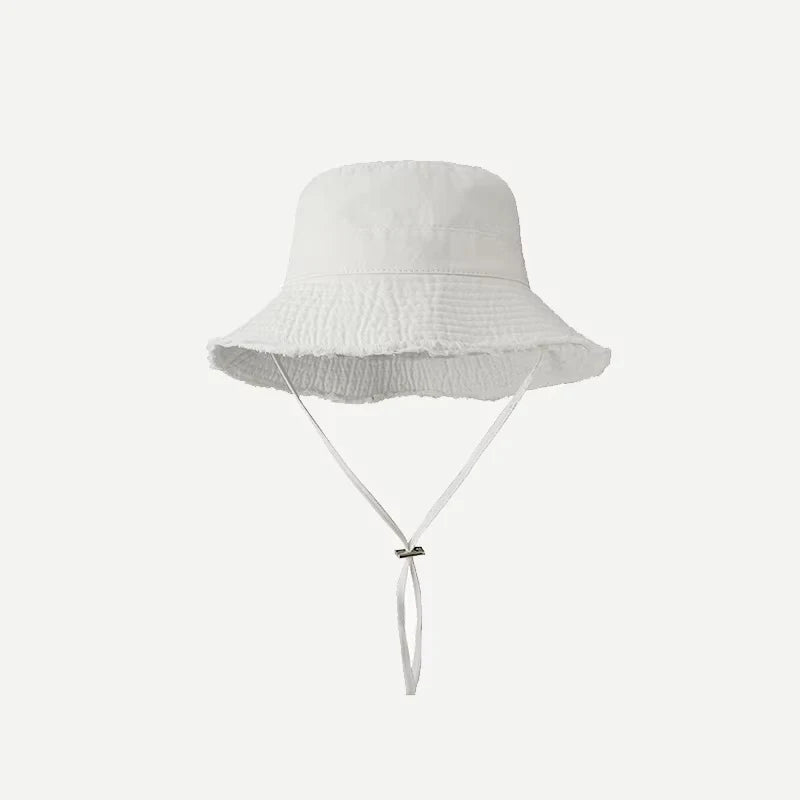 Women's Foldable Retro Travel Fisherman Bucket Hat